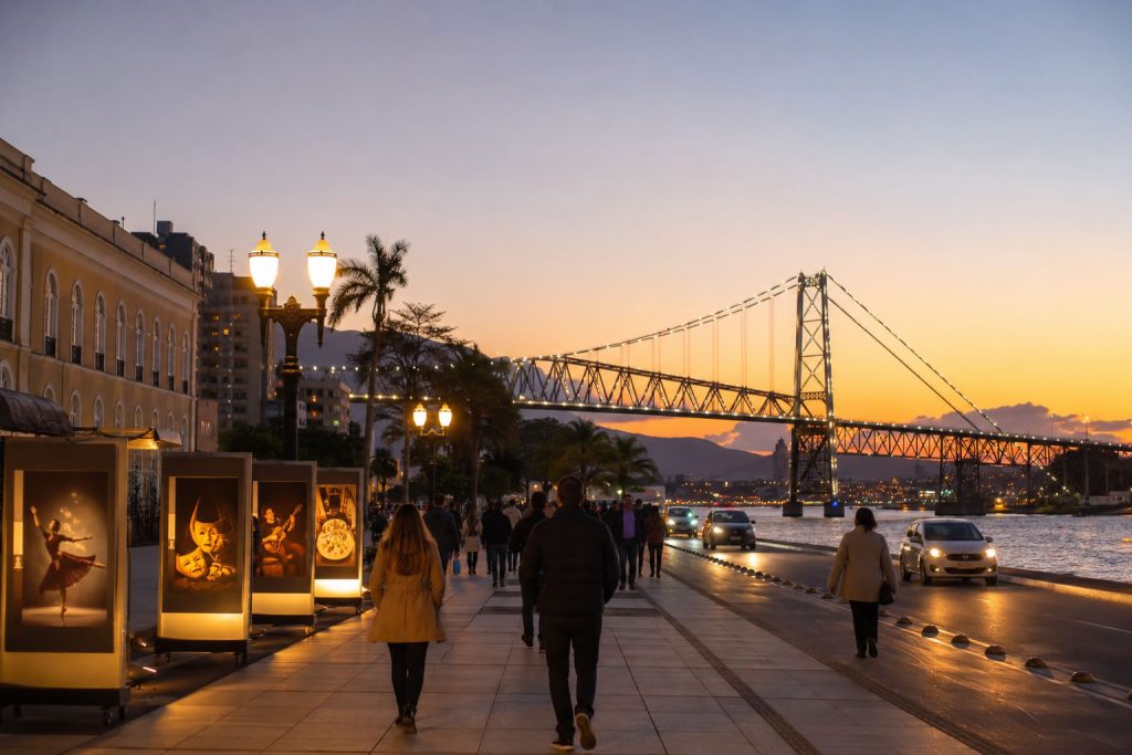 Florianópolis terá quinta-feira de sol, cultura e agenda movimentada nesta quinta